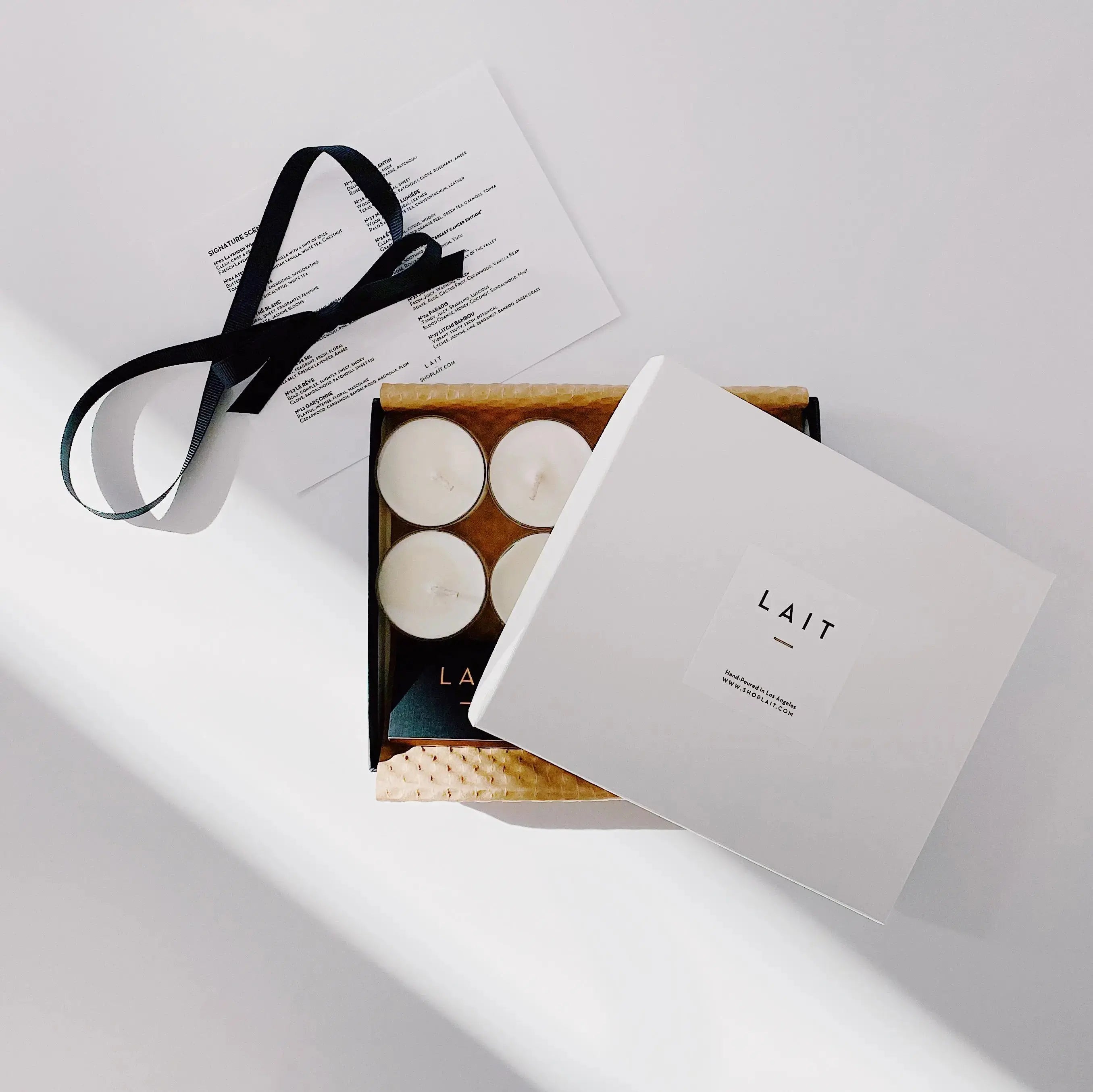 DISCOVERY CANDLE SET (TEALIGHT CANDLES) SHOP LAIT