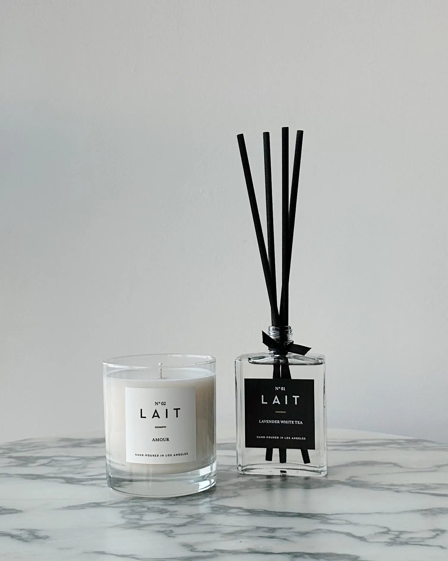 LAVENDER WHITE TEA REED DIFFUSER SHOP LAIT