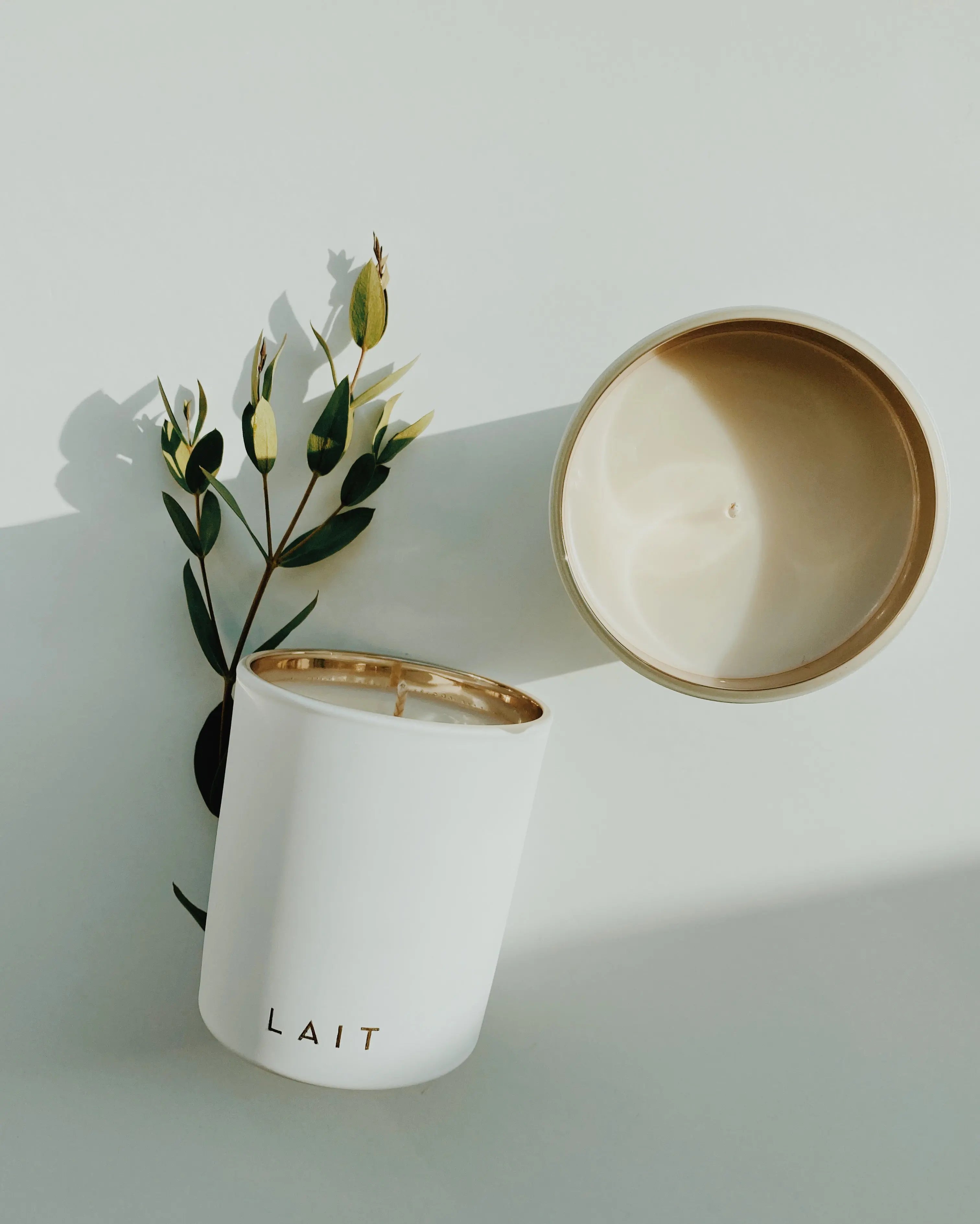 LUCIE VESSEL *LIMITED EDITION CANDLE* SHOP LAIT