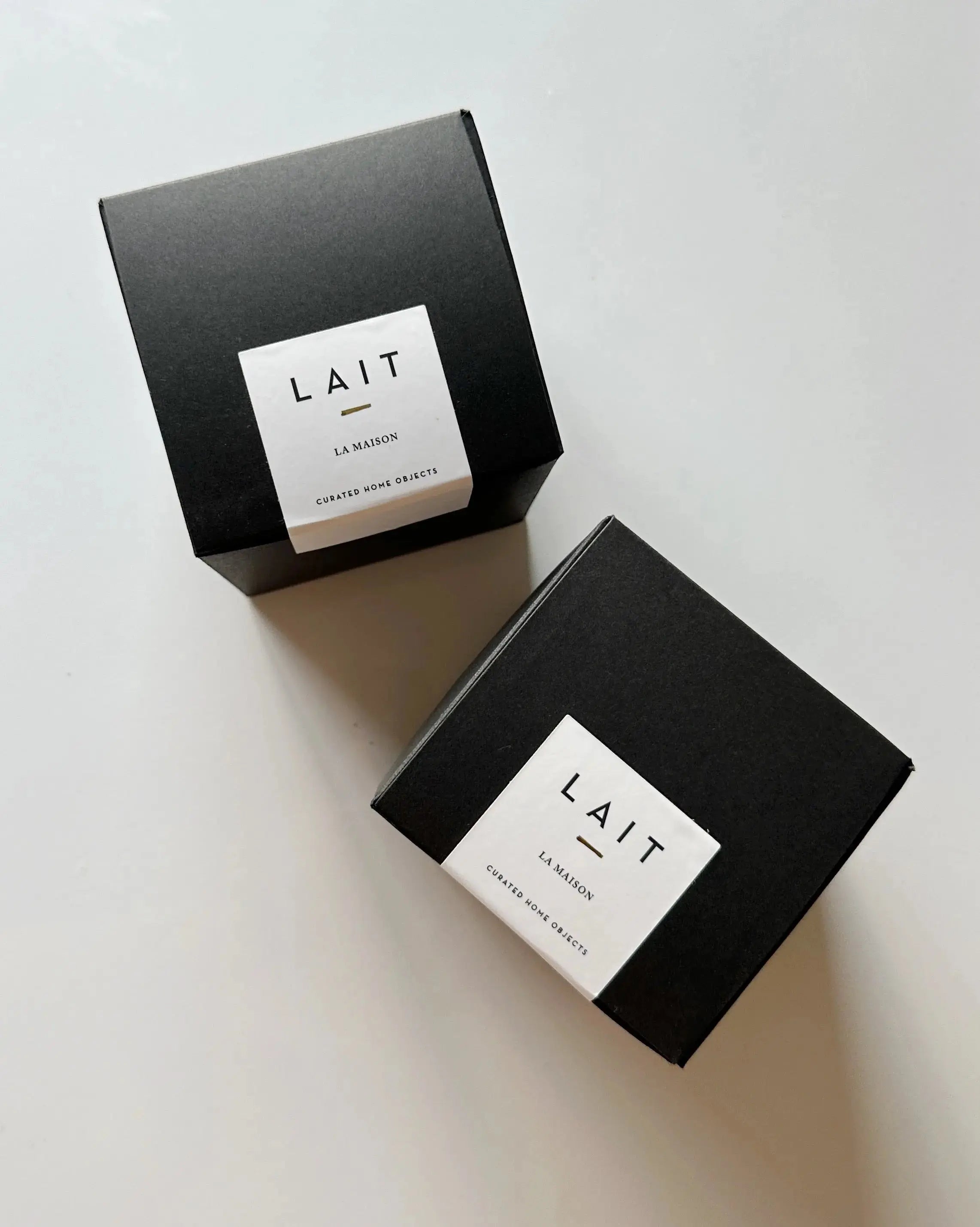 PETITE GOLD RIMMED MATCH HOLDER SHOP LAIT