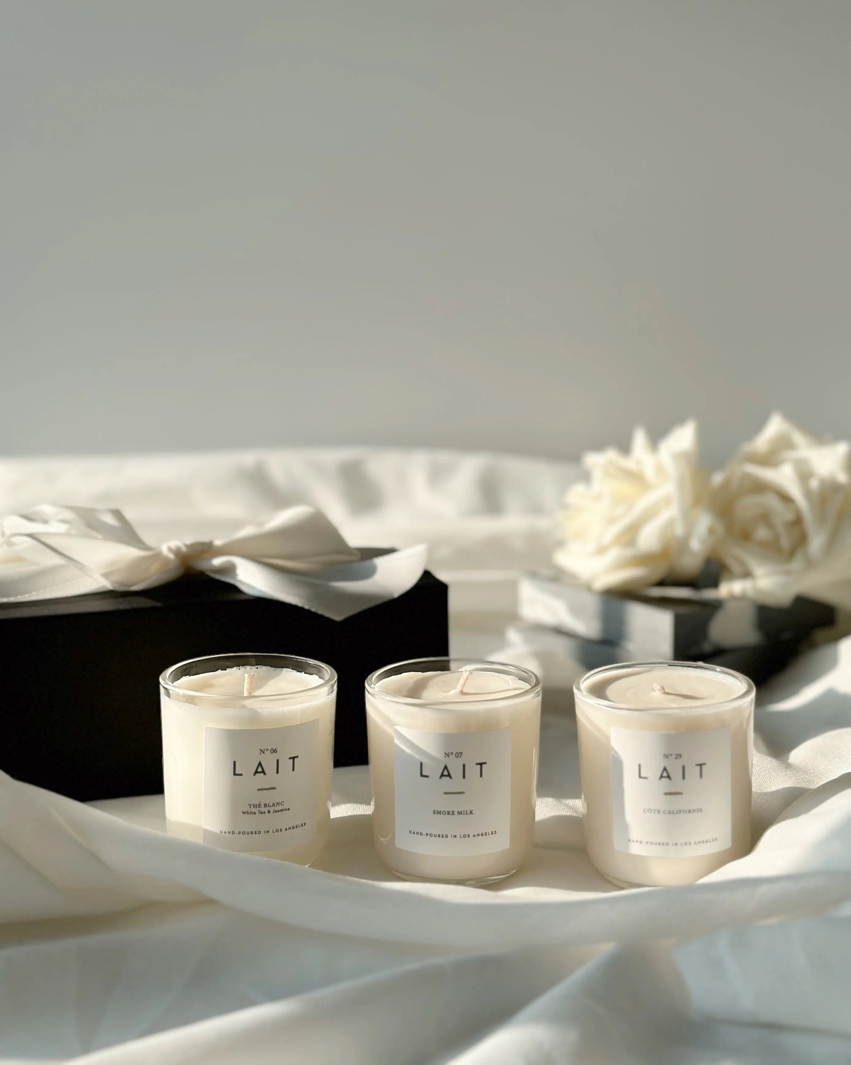 MINI VOTIVE CANDLE TRIO GIFT SET (2.8oz) SHOP LAIT