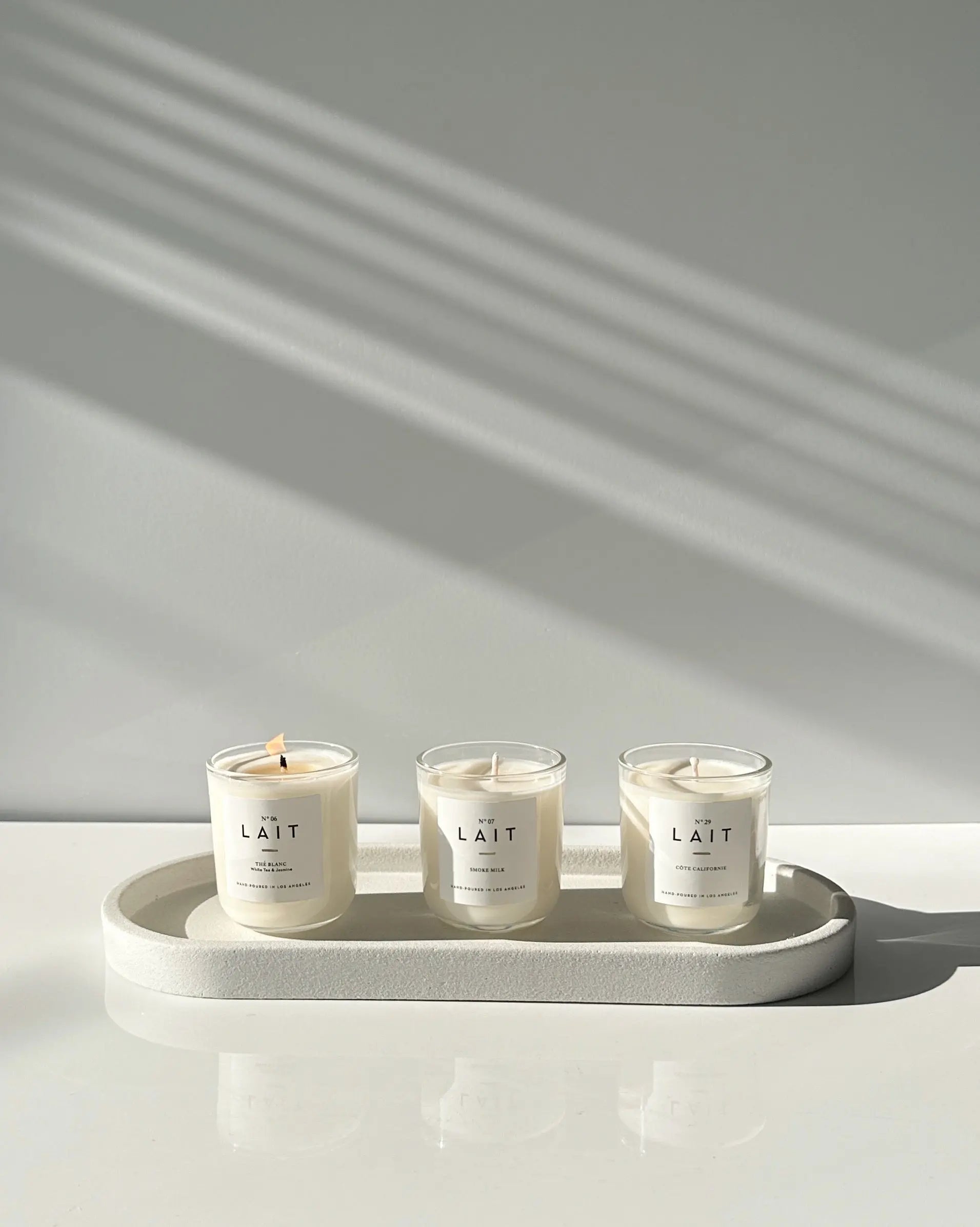 MINI VOTIVE CANDLE TRIO GIFT SET (2.8oz) SHOP LAIT