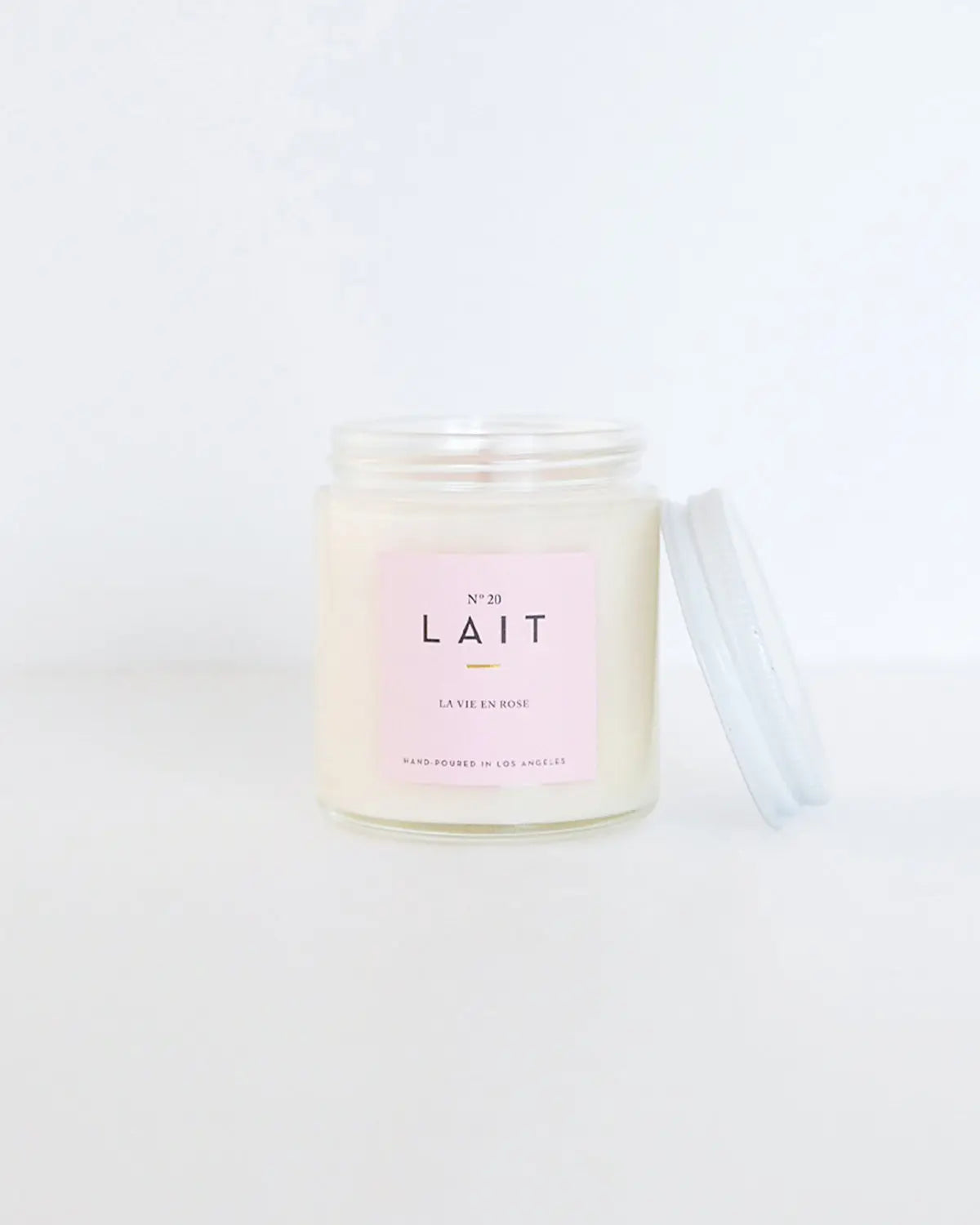 N°20 LA VIE EN ROSE TRAVEL JAR SHOP LAIT